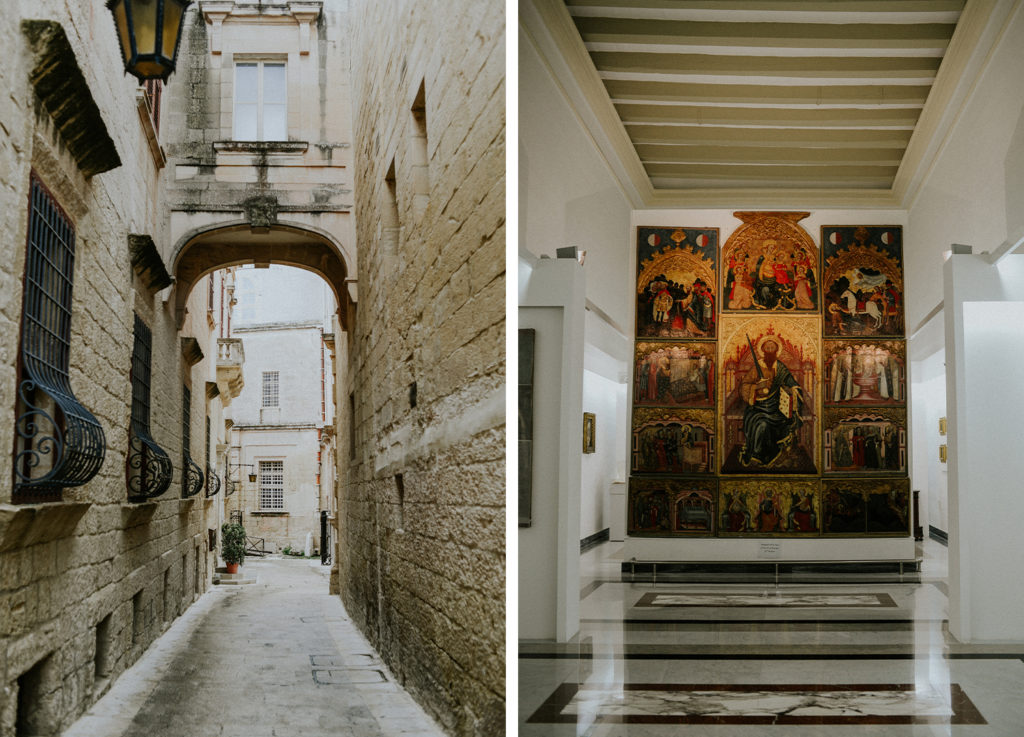 Rue de Mdina - Tableau sur le christianisme - Malte