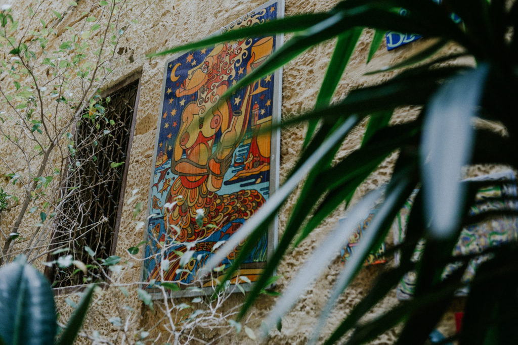 Art sur un mur - Malte