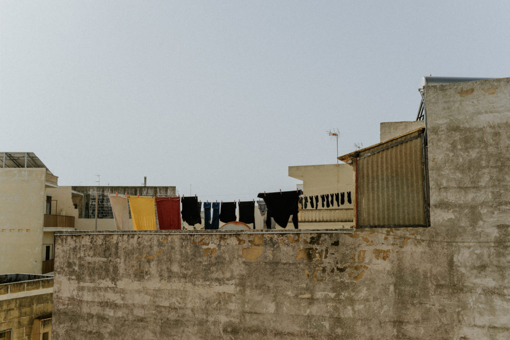 Linge sur toit terrasse - Gozo